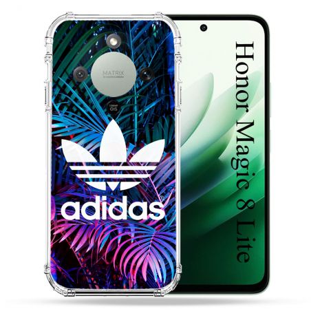 Coque Renforcée Pour Honor Magic 8 Lite 5G Adidas Palmier