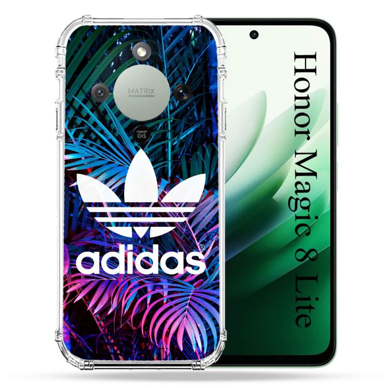 Coque Renforcée Pour Honor Magic 8 Lite 5G Adidas Palmier