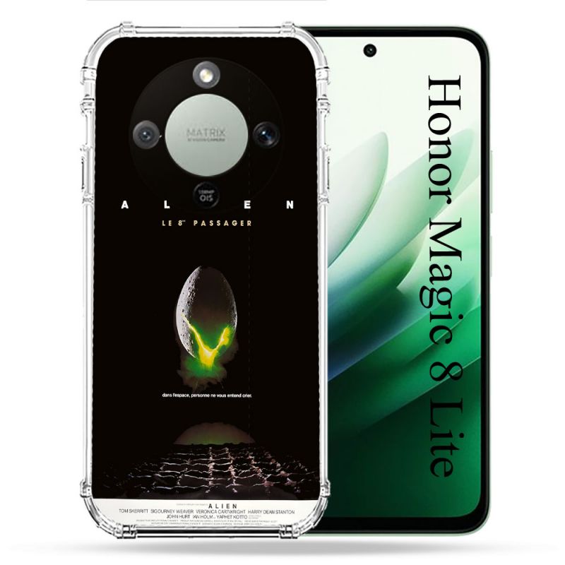 Coque Renforcée Pour Honor Magic 8 Lite 5G Alien Affiche