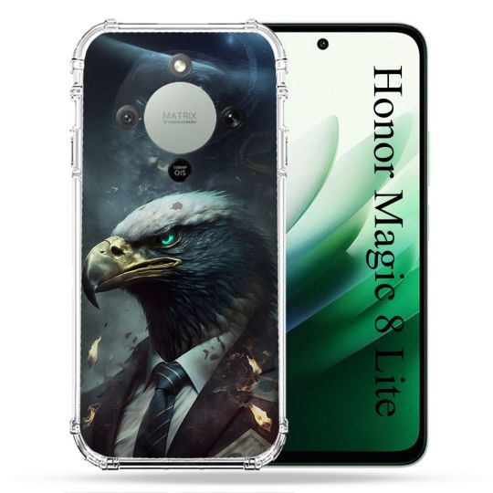Coque Renforcée Pour Honor Magic 8 Lite 5G Animal Aigle Business