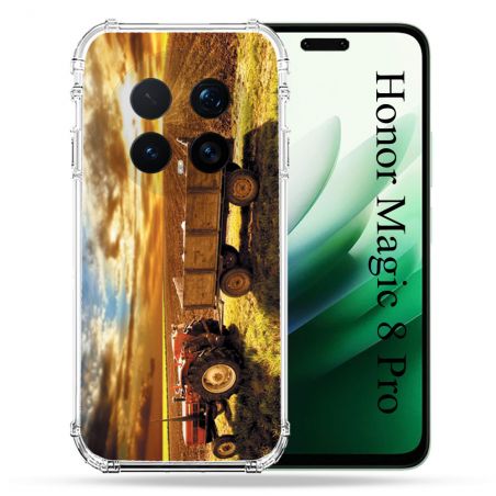 Coque Renforcée Pour Honor Magic 8 Pro 5G Agriculture Tracteur Color