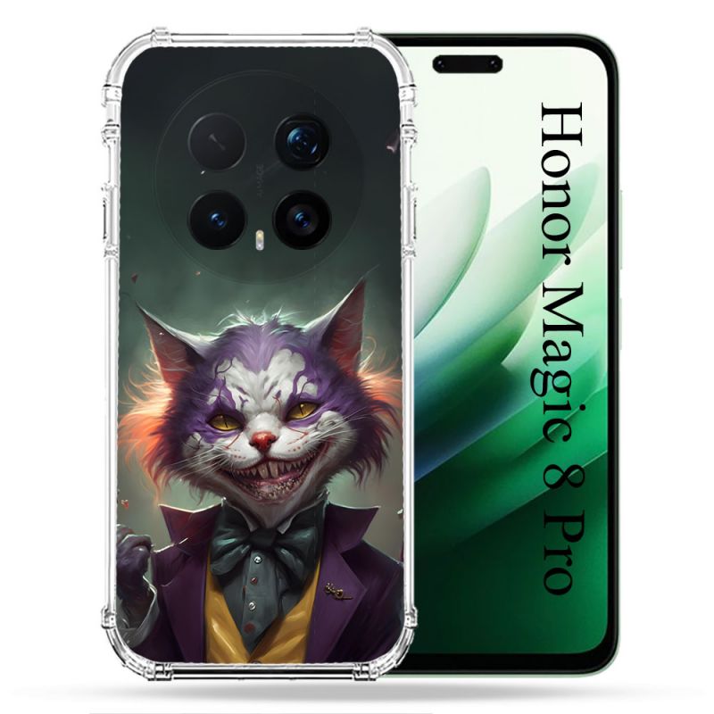 Coque Renforcée Pour Honor Magic 8 Pro 5G Animal Chat Joker