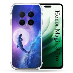 Coque Renforcée Pour Honor Magic 8 Pro 5G Animal Dauphin Vague