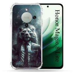 Coque Renforcée Pour Honor Magic 8 Lite 5G Animal Lion Business