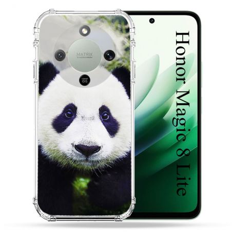 Coque Renforcée Pour Honor Magic 8 Lite 5G Animal Panda Color