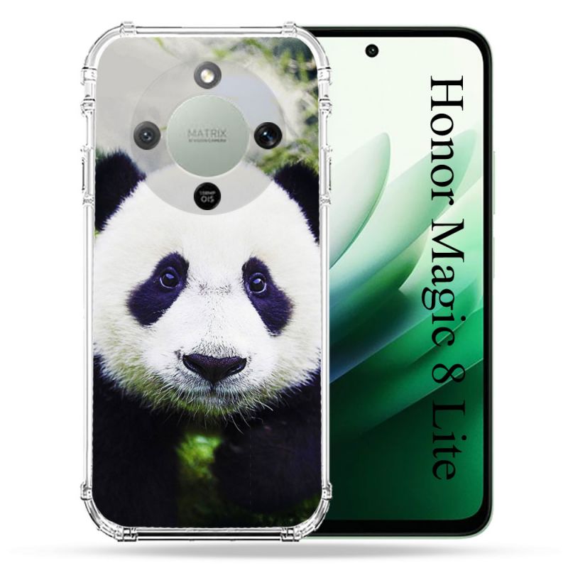 Coque Renforcée Pour Honor Magic 8 Lite 5G Animal Panda Color