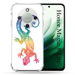 Coque Renforcée Pour Honor Magic 8 Lite 5G Animal Salamandre Color