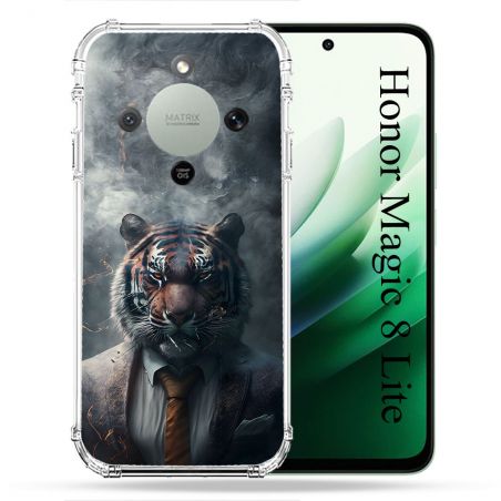 Coque Renforcée Pour Honor Magic 8 Lite 5G Animal Tigre Business