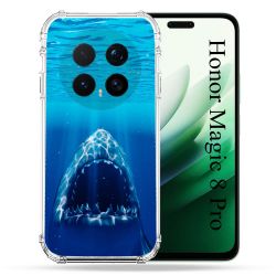 Coque Renforcée Pour Honor Magic 8 Pro 5G Animal Requin Dent