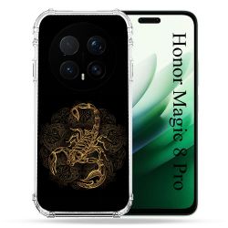 Coque Renforcée Pour Honor Magic 8 Pro 5G Animal Scorpion Fresque
