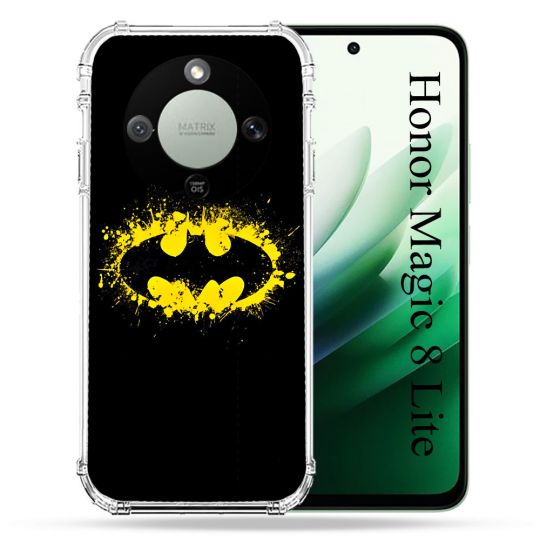 Coque Renforcée Pour Honor Magic 8 Lite 5G Batman Logo