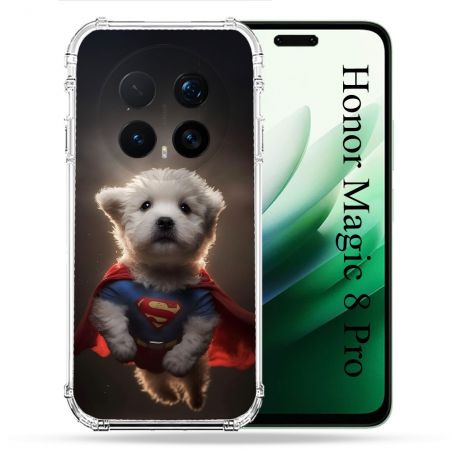 Coque Renforcée Pour Honor Magic 8 Pro 5G Animal Super Chien