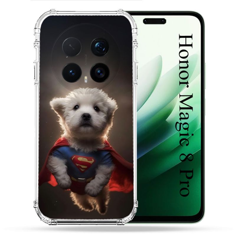 Coque Renforcée Pour Honor Magic 8 Pro 5G Animal Super Chien