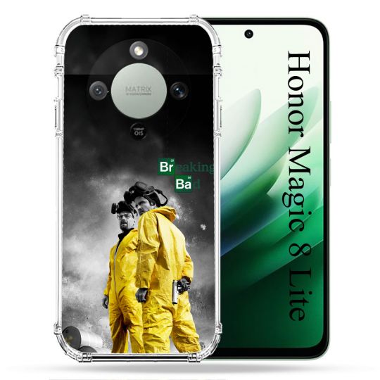 Coque Renforcée Pour Honor Magic 8 Lite 5G Breaking Bad Affiche