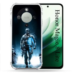 Coque Renforcée Pour Honor Magic 8 Lite 5G Call Of Duty Guerrier