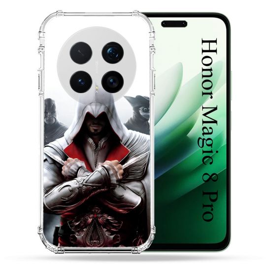 Coque Renforcée Pour Honor Magic 8 Pro 5G Assassin Creed Mask