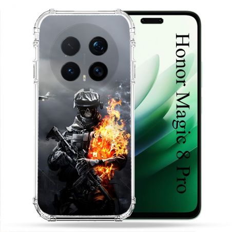 Coque Renforcée Pour Honor Magic 8 Pro 5G Call Of Duty Squelette