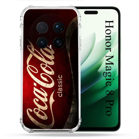 Coque Renforcée Pour Honor Magic 8 Pro 5G Coca Cola Classique