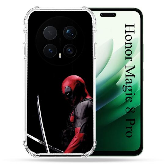 Coque Renforcée Pour Honor Magic 8 Pro 5G Deadpool Epee
