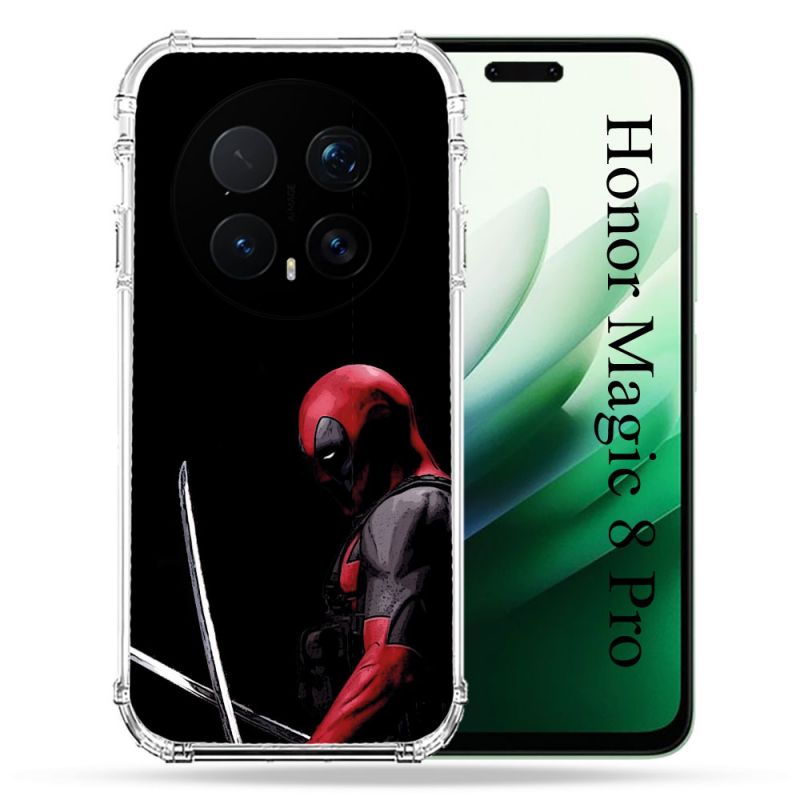Coque Renforcée Pour Honor Magic 8 Pro 5G Deadpool Epee