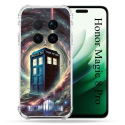 Coque Renforcée Pour Honor Magic 8 Pro 5G Dr Who Tardis Univers