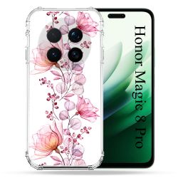 Coque Renforcée Pour Honor Magic 8 Pro 5G Fleur Eclosion