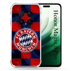 Coque Renforcée Pour Honor Magic 8 Pro 5G Foot Bayern Munich Carreaux