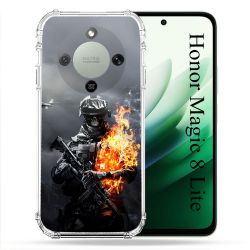 Coque Renforcée Pour Honor Magic 8 Lite 5G Call Of Duty Squelette