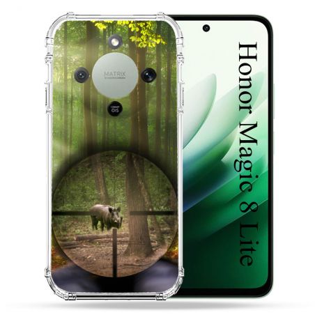 Coque Renforcée Pour Honor Magic 8 Lite 5G Chasse Sanglier Viseur
