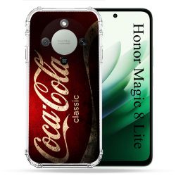 Coque Renforcée Pour Honor Magic 8 Lite 5G Coca Cola Classique