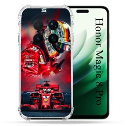 Coque Renforcée Pour Honor Magic 8 Pro 5G Formule 1 F1 Ferrari