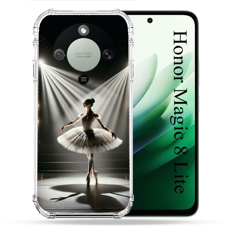Coque Renforcée Pour Honor Magic 8 Lite 5G Danseuse Lumière