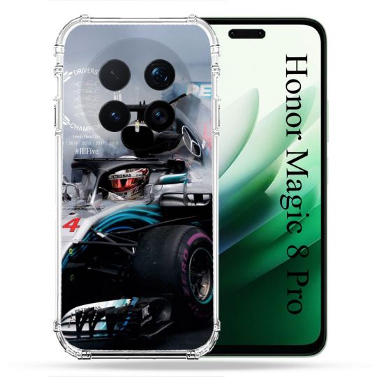 Coque Renforcée Pour Honor Magic 8 Pro 5G Formule 1 F1 Mercedes Petronas