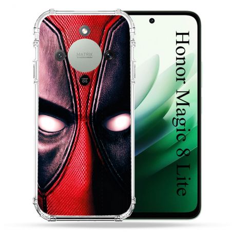 Coque Renforcée Pour Honor Magic 8 Lite 5G Deadpool Yeux
