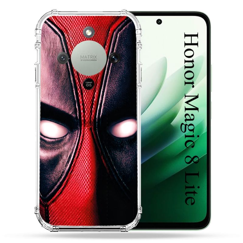 Coque Renforcée Pour Honor Magic 8 Lite 5G Deadpool Yeux