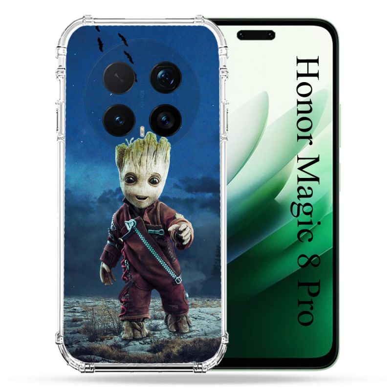 Coque Renforcée Pour Honor Magic 8 Pro 5G Groot Bleu