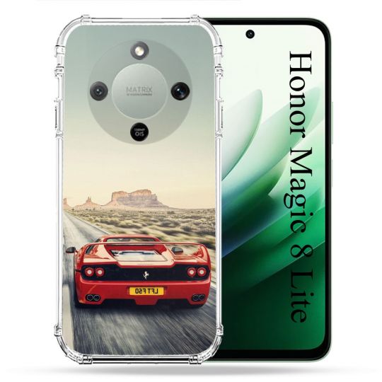 Coque Renforcée Pour Honor Magic 8 Lite 5G Ferrari F50