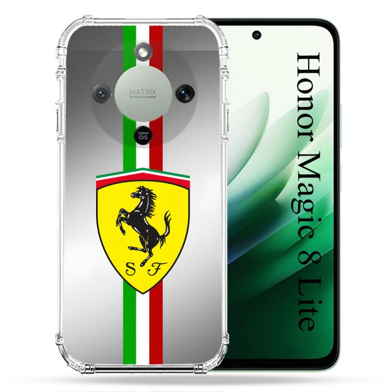 Coque Renforcée Pour Honor Magic 8 Lite 5G Ferrari Ligne