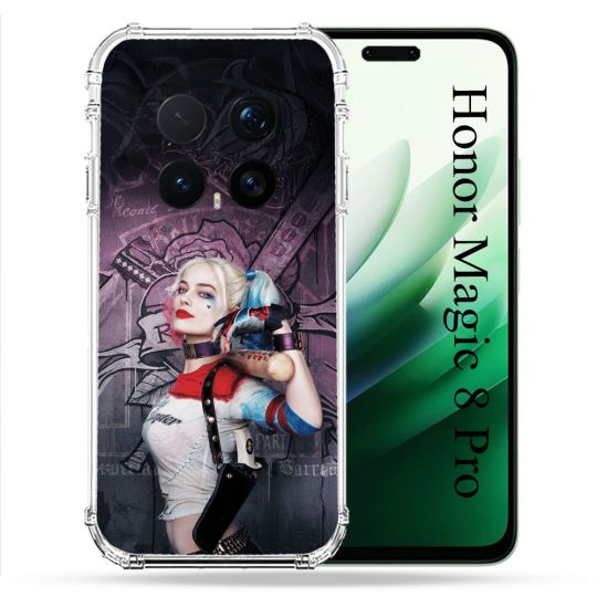 Coque Renforcée Pour Honor Magic 8 Pro 5G Harley Quinn Batte