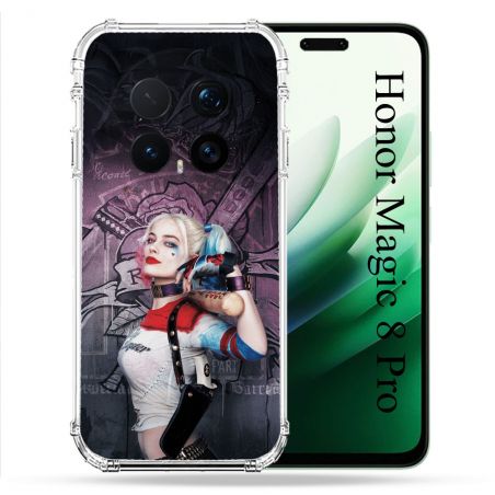 Coque Renforcée Pour Honor Magic 8 Pro 5G Harley Quinn Batte