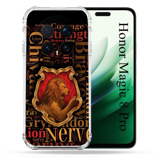 Coque Renforcée Pour Honor Magic 8 Pro 5G Harry Potter Griffondor