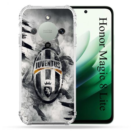 Coque Renforcée Pour Honor Magic 8 Lite 5G Foot Juventus Turin
