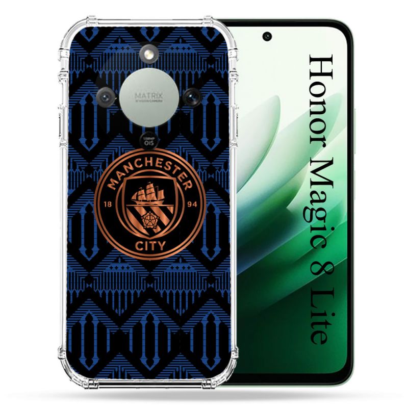 Coque Renforcée Pour Honor Magic 8 Lite 5G Foot Manchester City