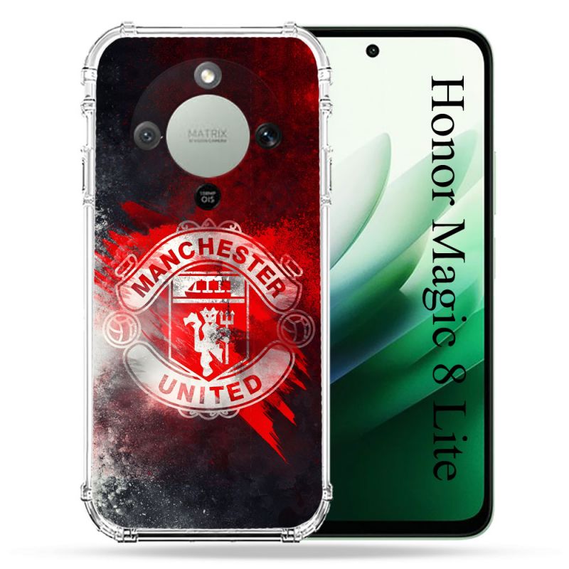 Coque Renforcée Pour Honor Magic 8 Lite 5G Foot Manchester United