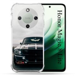 Coque Renforcée Pour Honor Magic 8 Lite 5G Ford Mustang GT500 Vintage