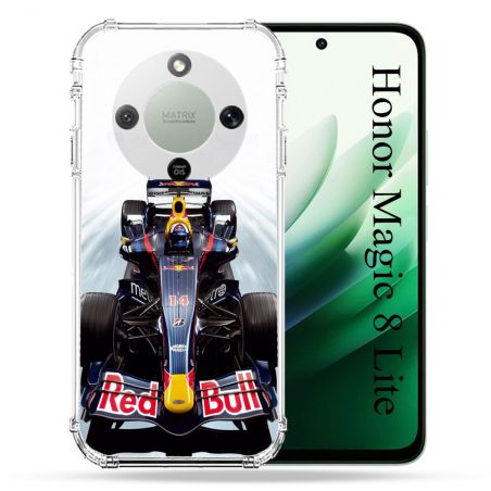 Coque Renforcée Pour Honor Magic 8 Lite 5G Formule 1 F1 Red Bull