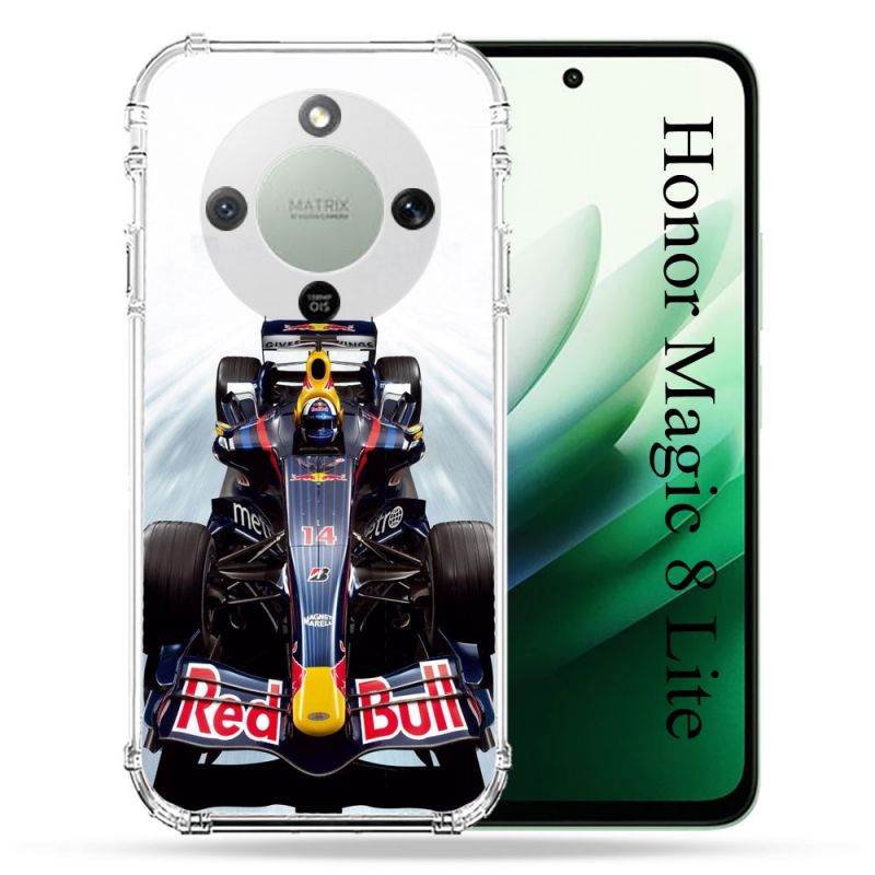 Coque Renforcée Pour Honor Magic 8 Lite 5G Formule 1 F1 Red Bull