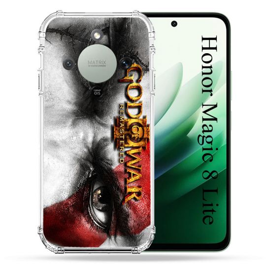 Coque Renforcée Pour Honor Magic 8 Lite 5G God Of War GOW