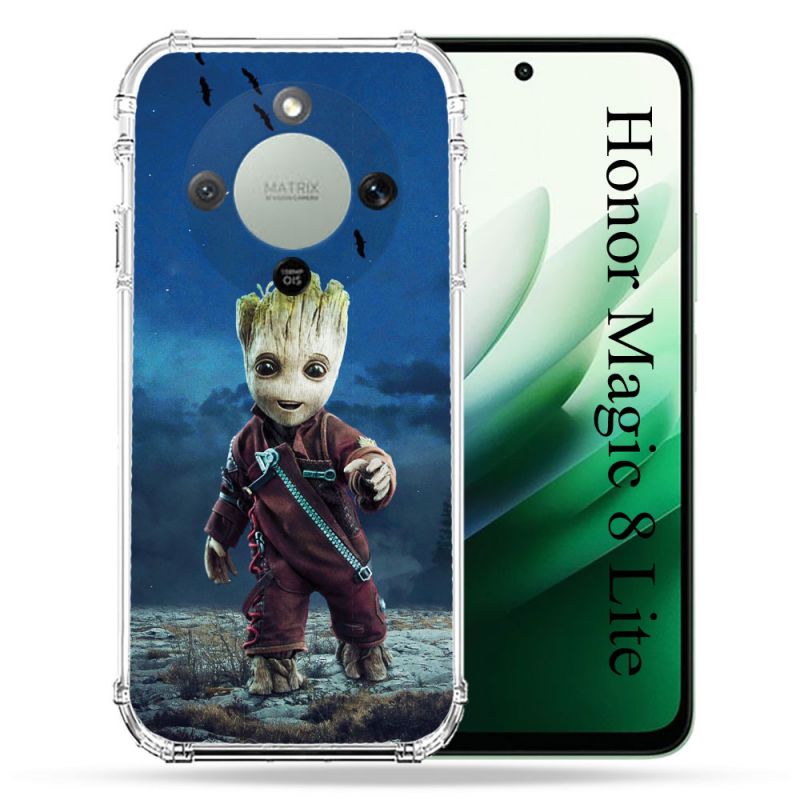 Coque Renforcée Pour Honor Magic 8 Lite 5G Groot Bleu
