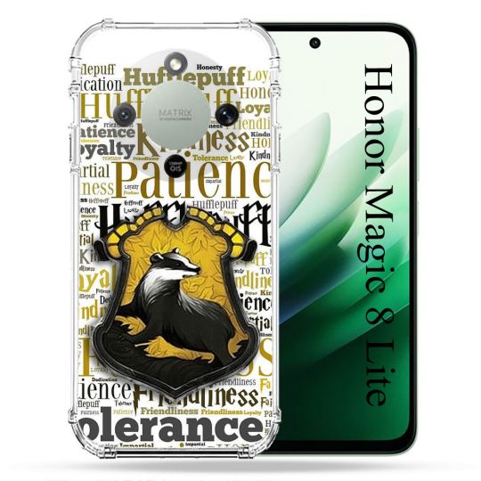 Coque Renforcée Pour Honor Magic 8 Lite 5G Harry Potter Poursouffle